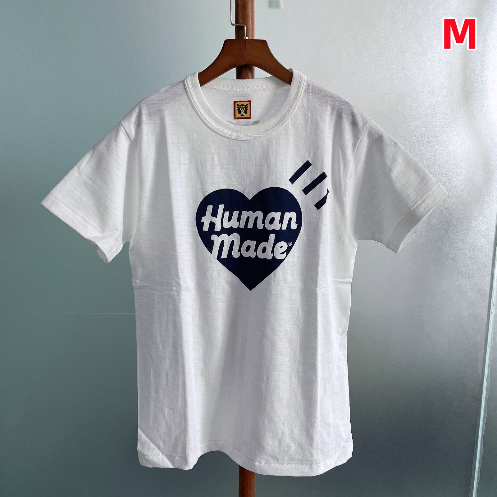 新品未使用  Human Made×Girls Don’t Cry ヒューマンメイド Tシャツ 半袖  青ハート白    Mサイズ   早い者勝ち