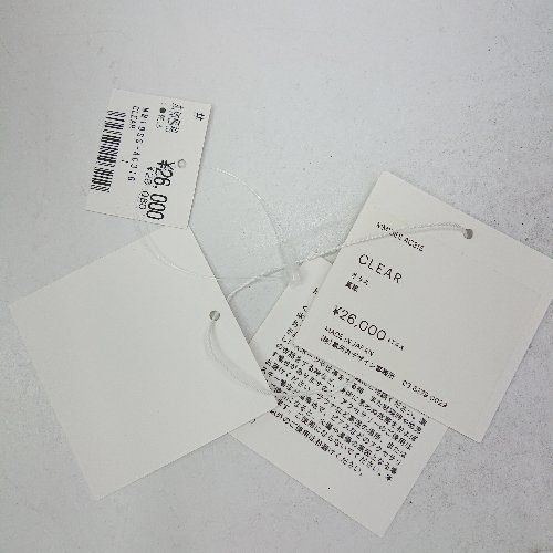 マメクロゴウチ 19SS かんざしモチーフガラスピアス / 片耳用 ◇ Θ Mame Kurogouchi マメクロゴウチ かんざしモチーフ 片耳用