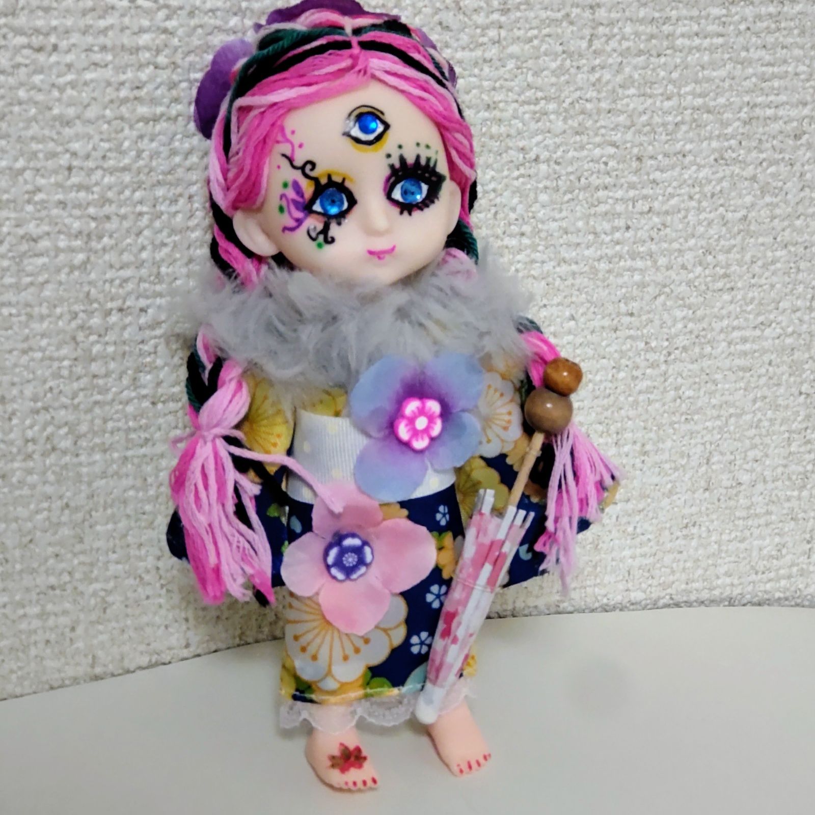 手作り一点物怖くてカワイイ人形 手作り一点物怖くてカワイイ人形