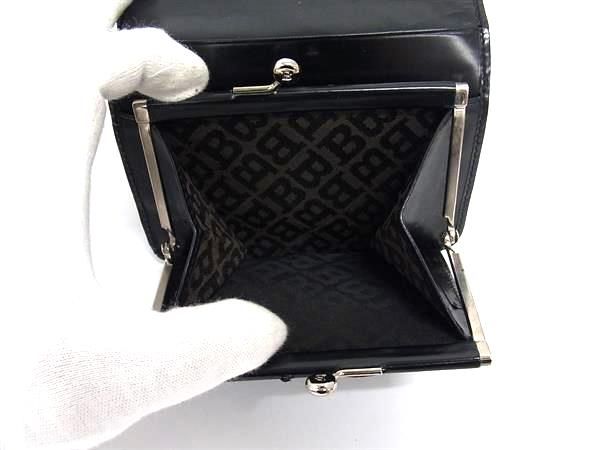 BALLY バリー がま口 折り財布 ネイビー 楽天市場】バリー 財布 ロゴ がま口財布 レザー 革 ダーク