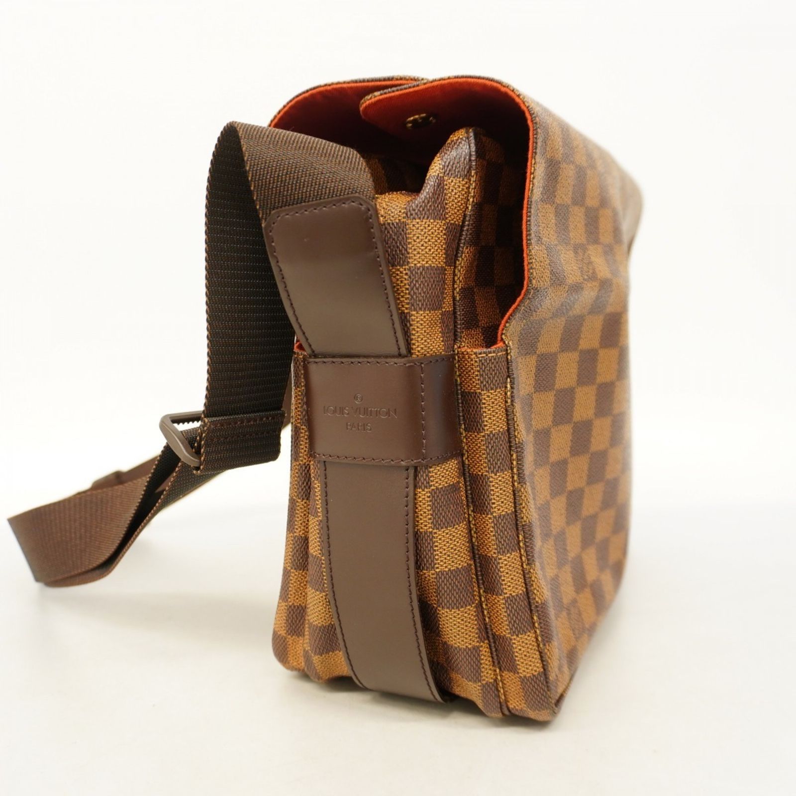 お買い得　ルイヴィトン ダミエ　エベヌ　ナヴィグリオ　ショルダーバッグ LOUIS VUITTON 中古良品 ルイヴィトン ダミエ アズール