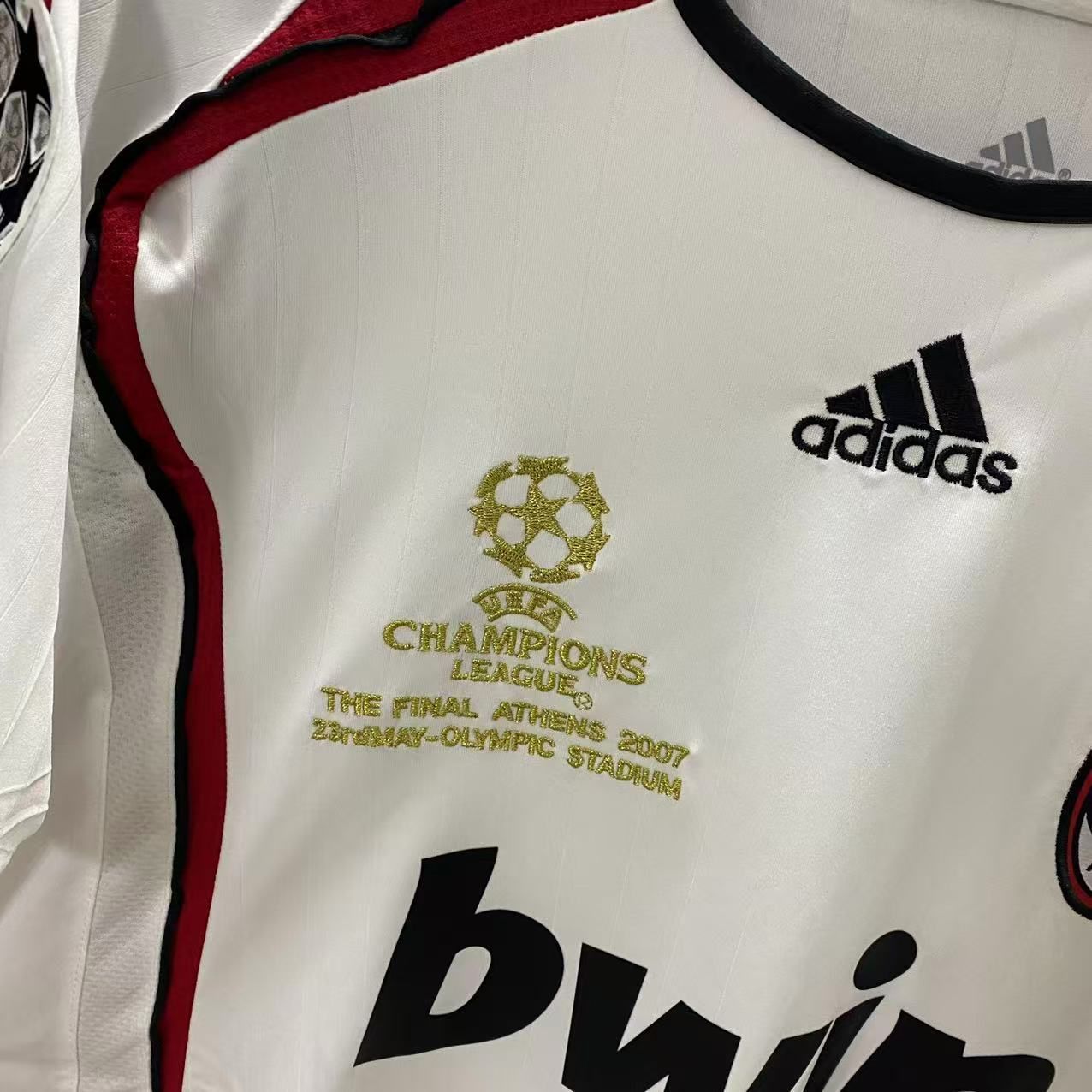 06/07 ACミランの半袖遠征ユニフォーム 22番 KAKA 06-07シーズン ACミラン