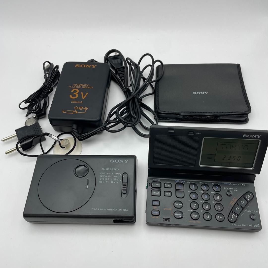 アンティーク　SONY ICF-SW100 ワールドバンドレシーバー Yahoo!オークション -「sony icf sw100」の落札相場・落札価格