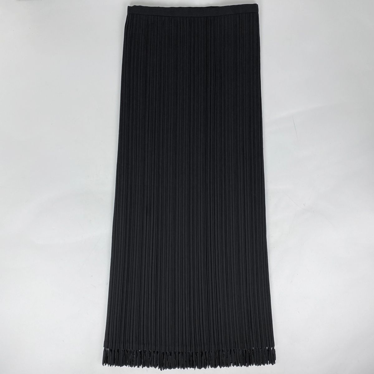 イッセイミヤケ ISSEY MIYAKEプリーツ 巻きスカート ラッフ