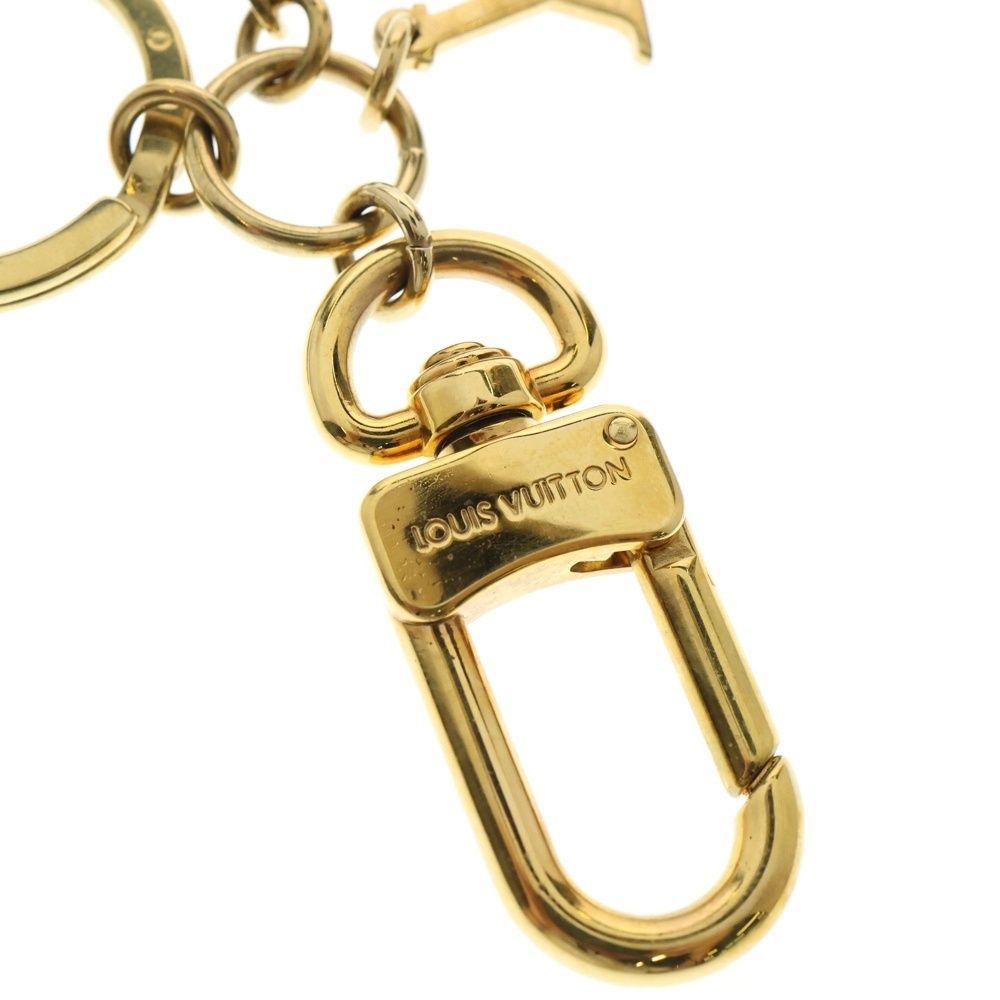ルイヴィトン キーホルダー ポルトクレカボション ピンクゴールド
