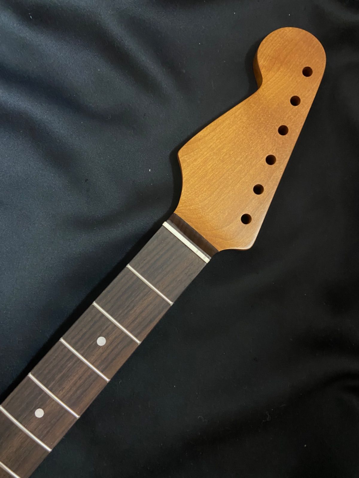 テレキャスター　レフティ　ギター　ネック　125  ローズ　ネイチャーカラー
