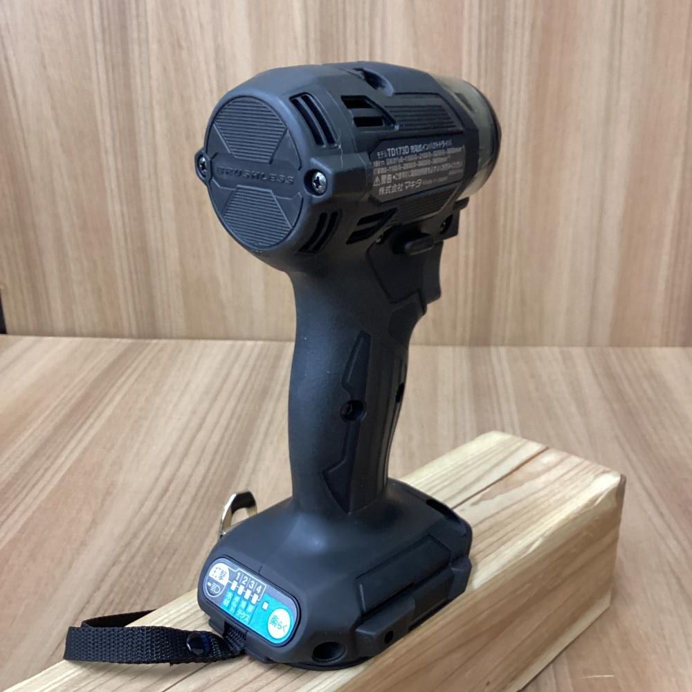 makita|マキタ TD173DZB 18V充電式インパクトドライバ 黒 ケース バッテリ1個付<