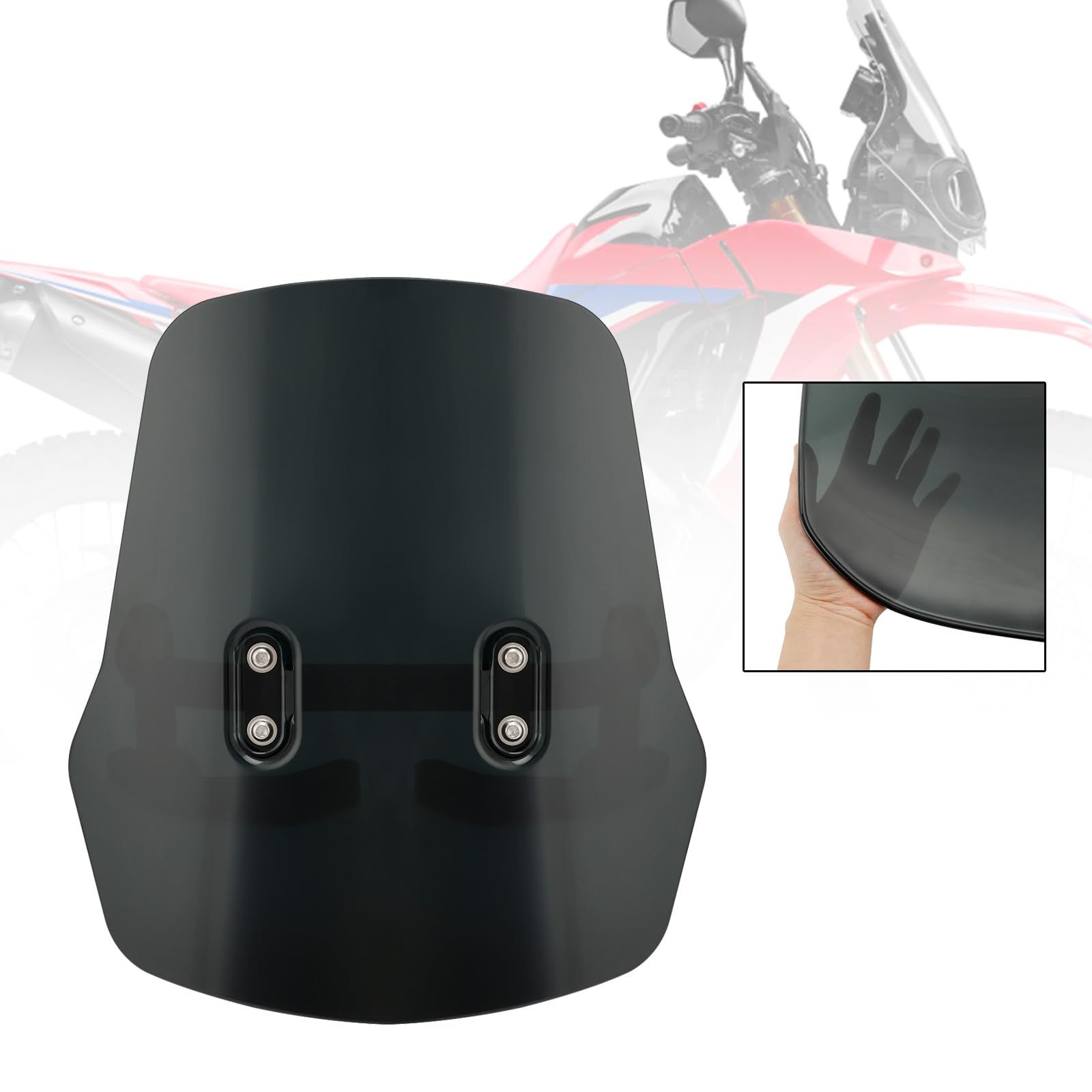 オートバイフロントガラス