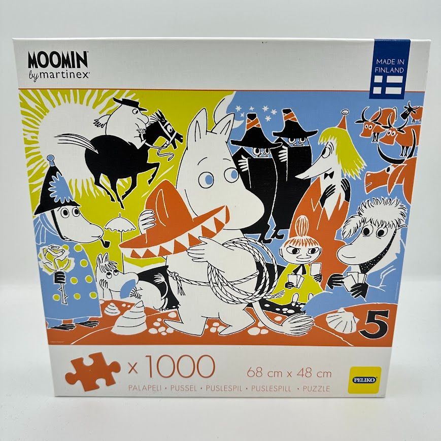 ムーミン ジグソーパズル 7点セット