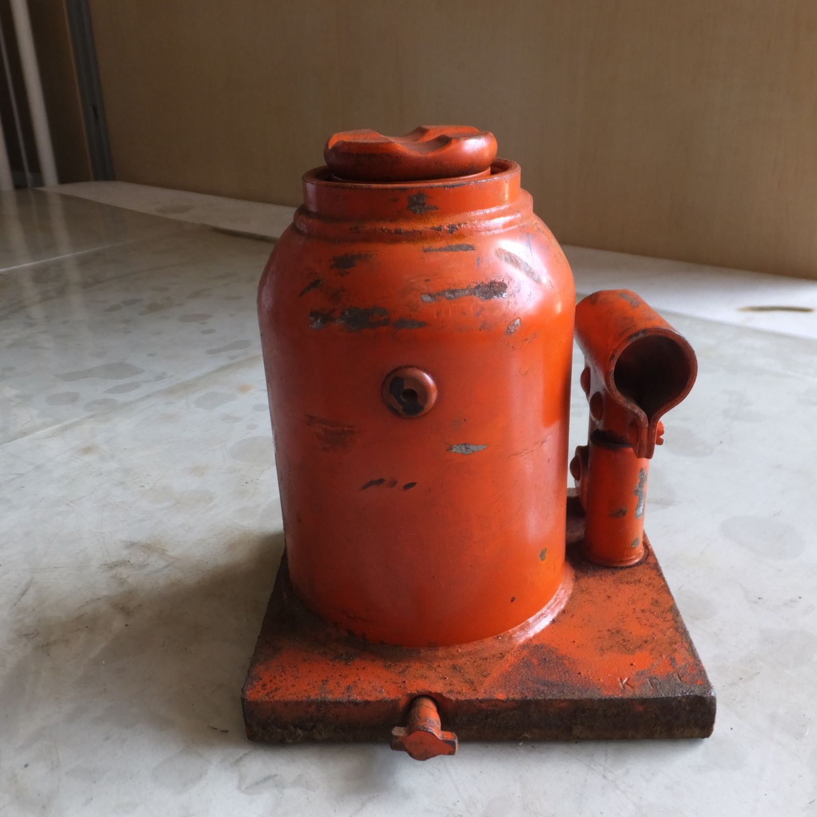 ◆マサダ 油圧ジャッキ HPB-15 工具 15ton 15トン 15TON 15000kg だるま オイル ダルマ 整備 自動車 点検 MASADA 3 ◆