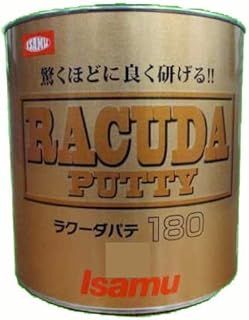イサム塗料 ラクーダパテ180 3kg 仕上げ用ポリパテ パテ 標準 春 秋 夏用 |ペースト付
