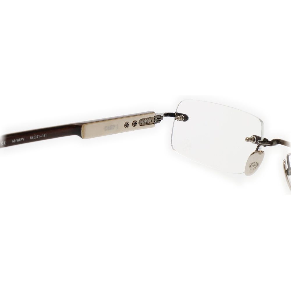 クロムハーツ オーバーイージー フローラルクロスサングラス ホワイト