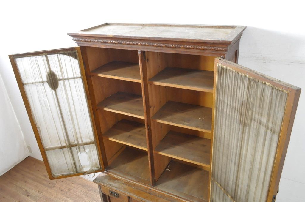 GMEK86○maruni / マルニ木工 最高級 飾り棚 キャビネットカップボ