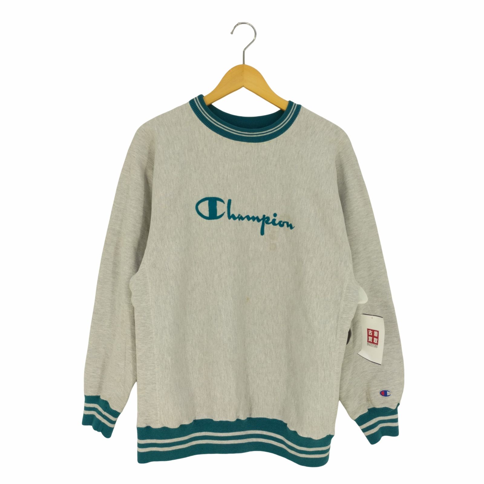 チャンピオン Champion 90s USA製 刺繍タグ REVERSE WEAVE クルー 