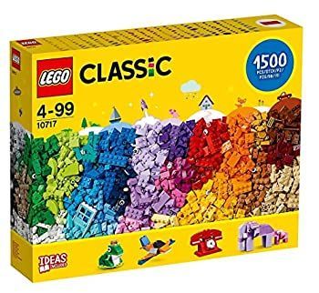 【中古】LEGO クラシック 10717 ブロック ブロック ブロック1500ピースセット - あらゆる年齢の創造性を促進 - あらゆる年齢のクリエイターに最適 - ブロ