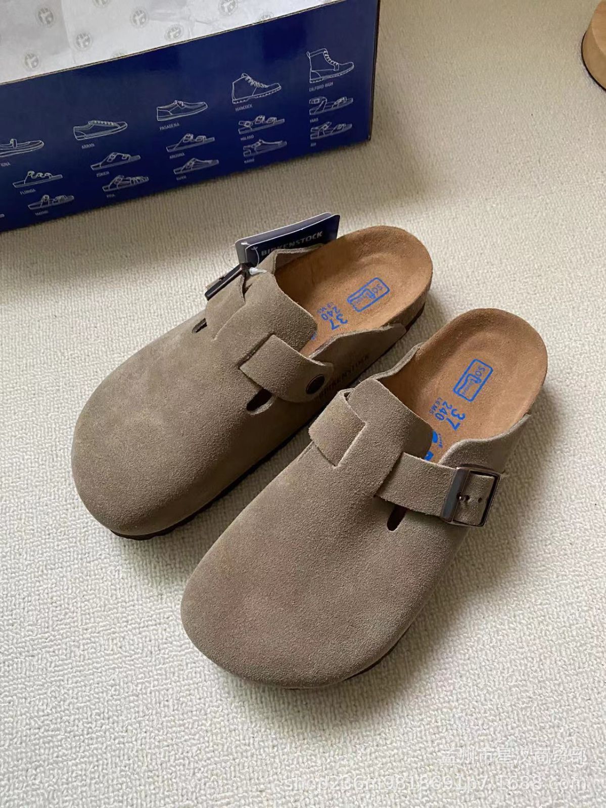 韓国の慰安婦像 【新品】BIRKENSTOCK ビルケンシュトック ボストン 37