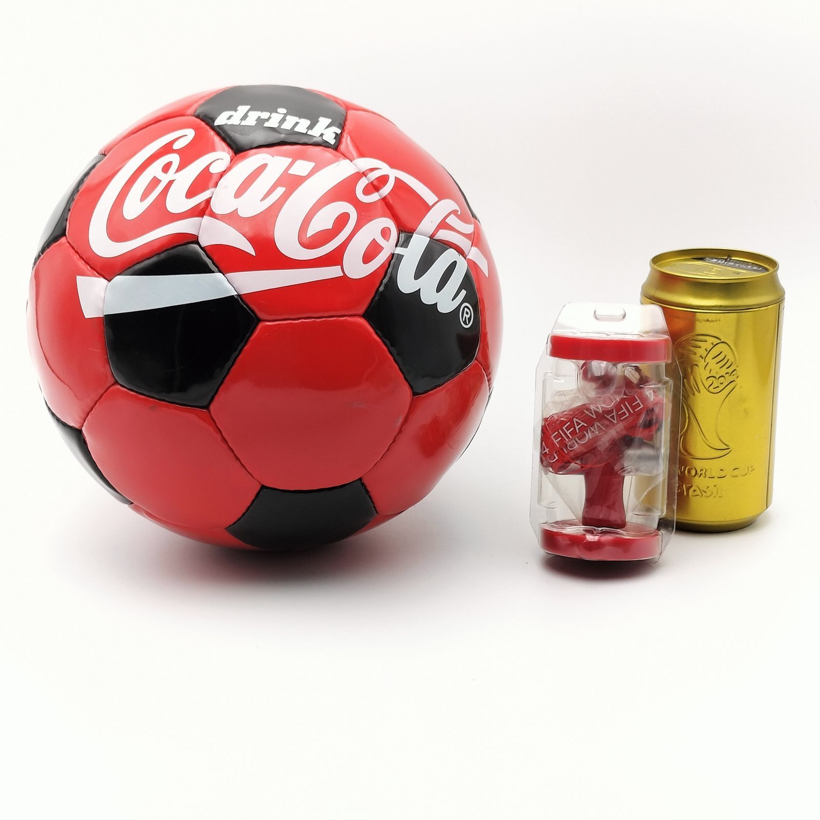 ビブス サッカー コカコーラ ワールドカップ 2014 非売品 Coca-Cola コカ・コーラ オリジナルサッカーボール + 2014年