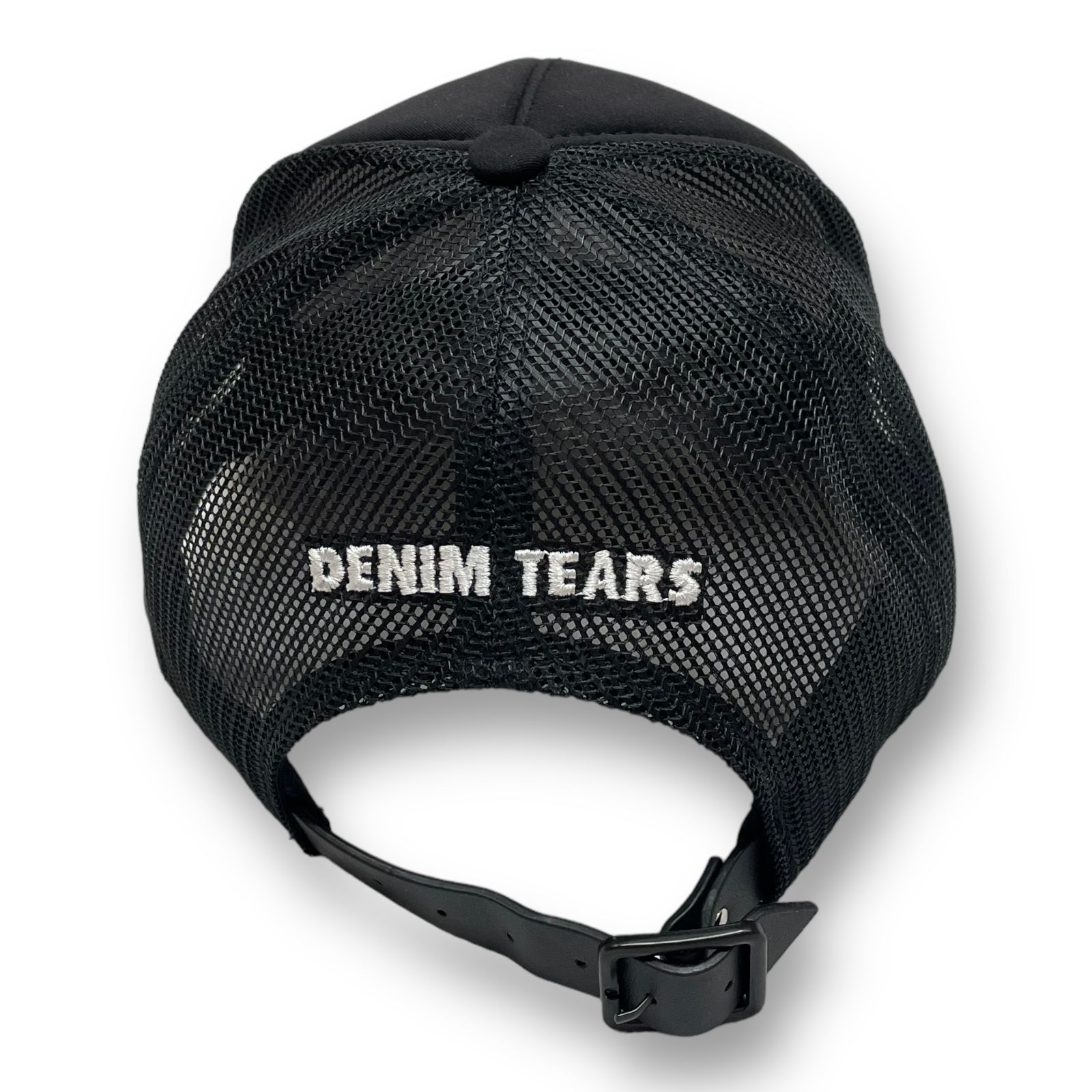 デニムティアーズ】メッシュキャップブラック刺繍