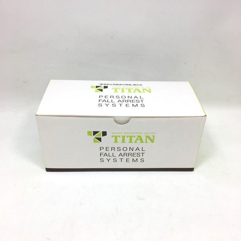 TITAN タイタン ハーネス用ランヤード HL-EBW タイプ１安全帯 墜落防止用器具 ブラック ブラック サンコー △ DW3506 HRDEVELOPMENT_JP