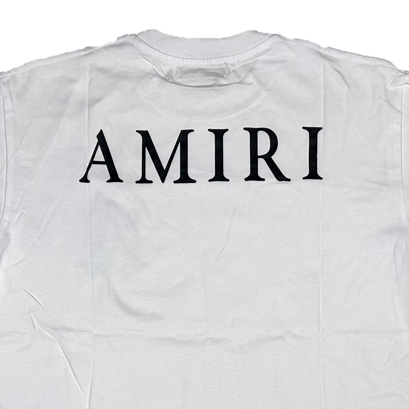 AMIRI アミリ MA ロゴプリント 半袖 Tシャツ ホワイト - メルカリ