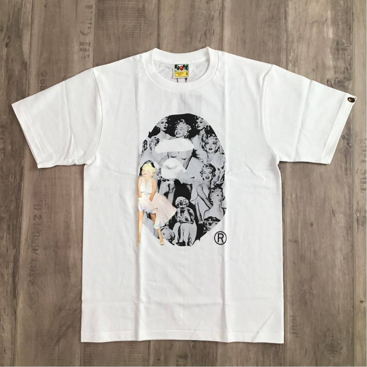 A BATHING APE マリリンモンローTシャツ 希少モデル A BATHING APE×マリリンモンロー コラボTシャツ