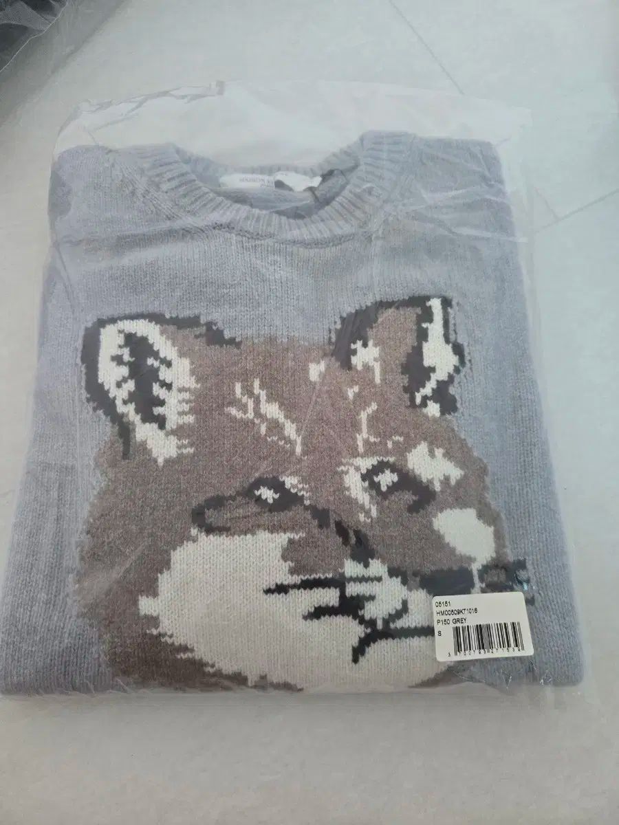 Maison Kitsuné メゾンキツネ ビッグヘッド ニット セーター