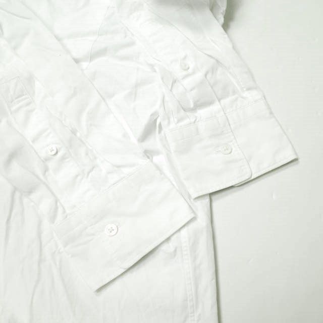 JIL SANDER x UNIQLO ジルサンダー ユニクロ 別注 +J スーピマコットンレギュラーフィットシャツ 331-436108 L WHITE 長袖 トップス g17143