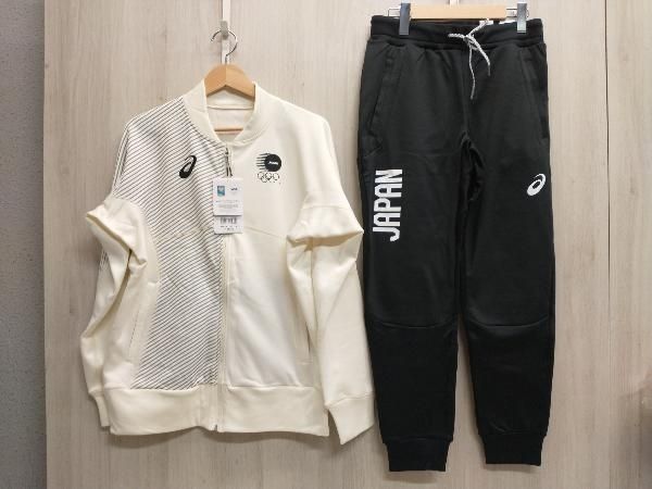 ASICS アシックス 【平昌オリンピック 】日本代表 トレーニングジャケット+パンツセット レプリカ XA400X・A401X サイズ M ASICS アシックス 【平昌オリンピック 】日本代表 トレーニング
