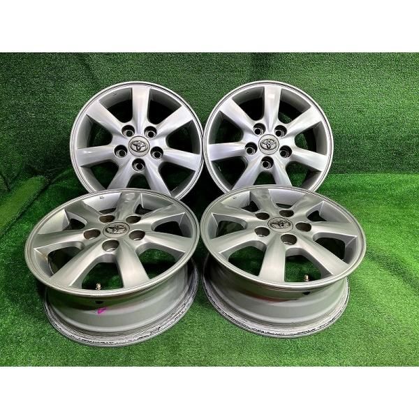 TOYOTA純正ホイール 15×6J+50 PCD114.3 5H アルミホイール4本SET