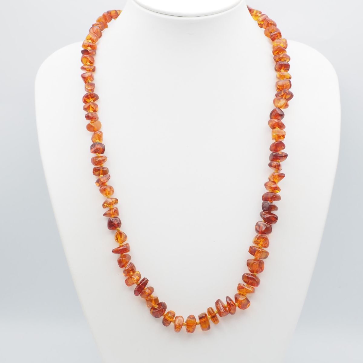 G028 琥珀 コハク アンバー ネックレス デザイン