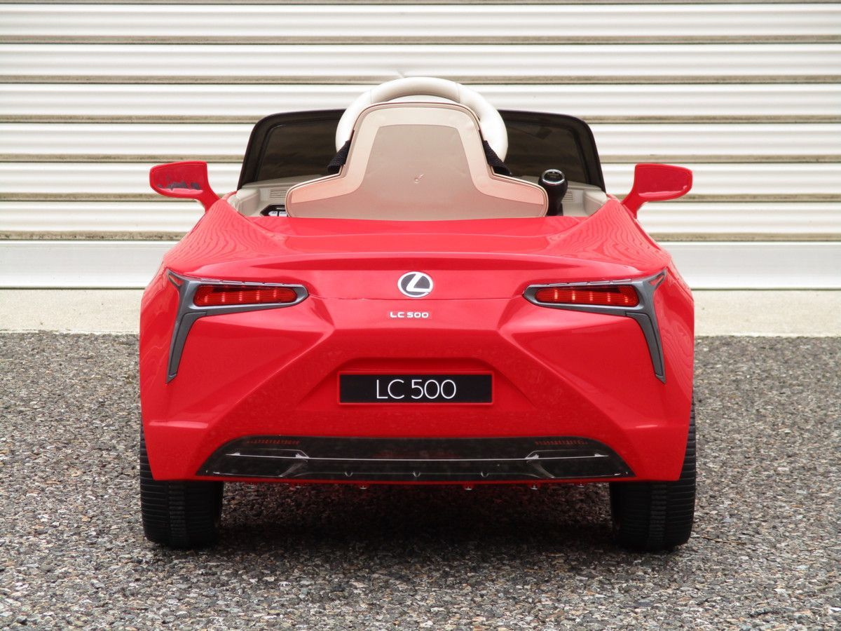 完成車でお届け ユーズド アウトレット 乗用ラジコン レクサス LEXUS LC 500 レッド №76