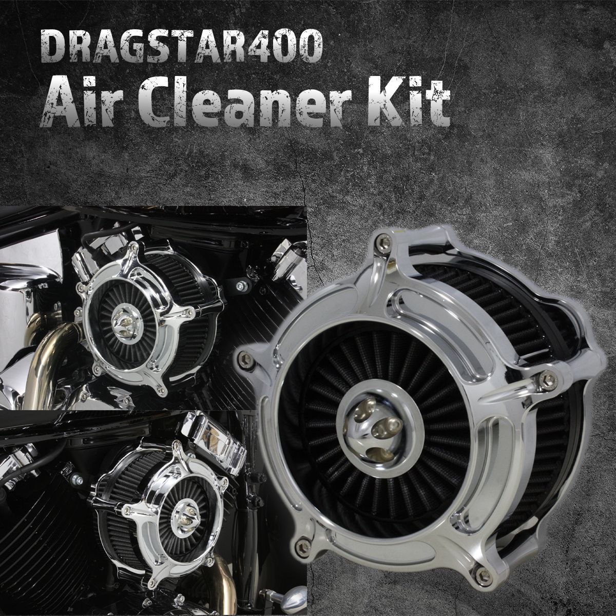 YAMAHAドラッグスター400用　エアクークリーナー　エアクリ 楽天市場】ドラッグスター 400 ハイパー エアクリーナー エア