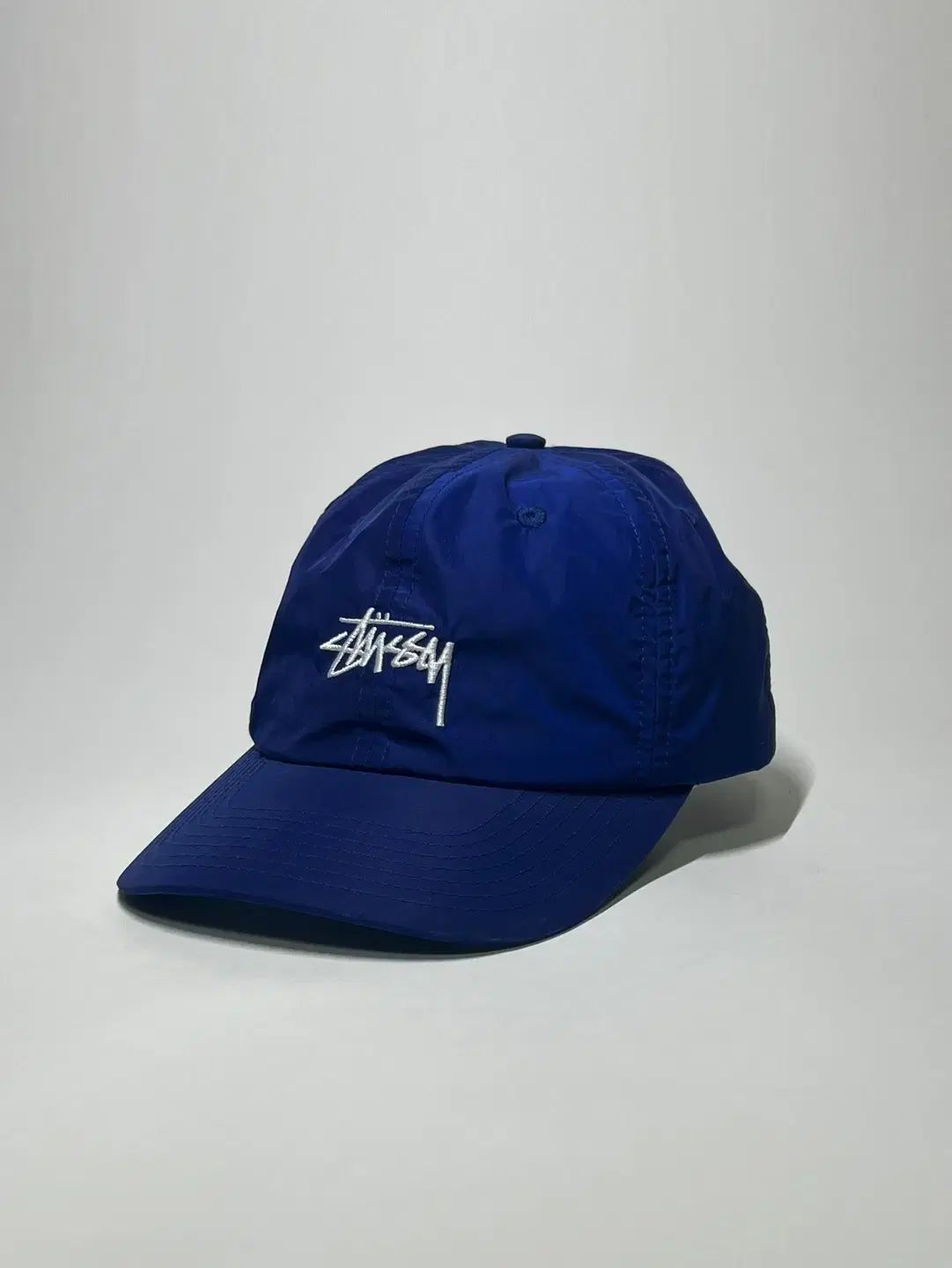 Stussy STUSSY ステューシー ナイロン ブルー 青 帽子 ボールキャップ ファッション ストリート