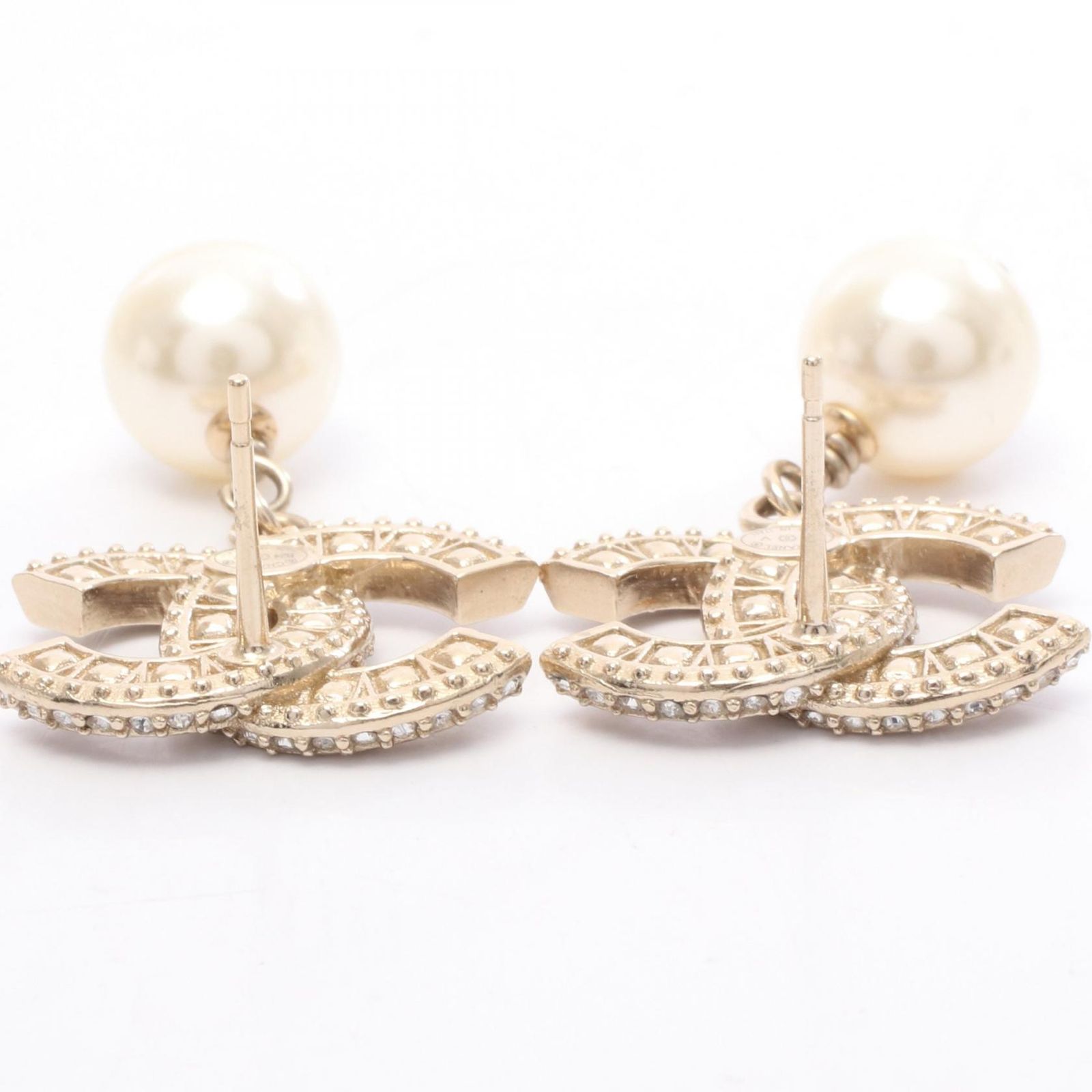 シャネル CHANEL ピアス ココマーク A86506 GP（ゴールドメッキ