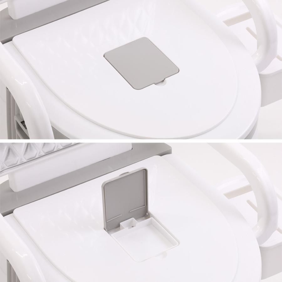 未使用 災害・介護用ポータブルトイレ　手すり付き 未使用 災害・介護用ポータブルトイレ 手すり付きの通販 by なみ