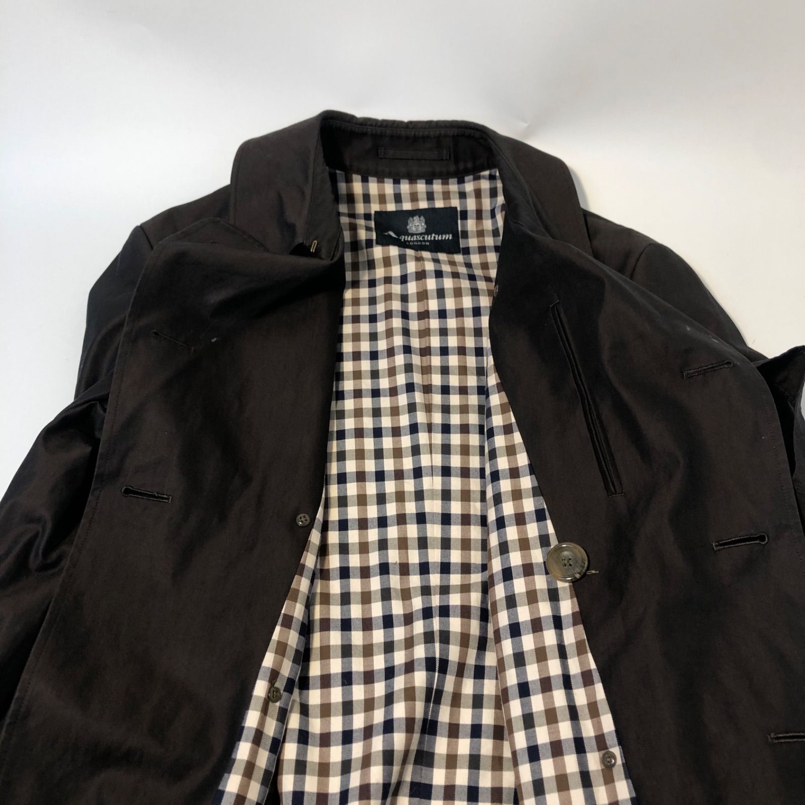 M1204-6-5 AQUASCUTUM アクアスキュータム トレンチコート