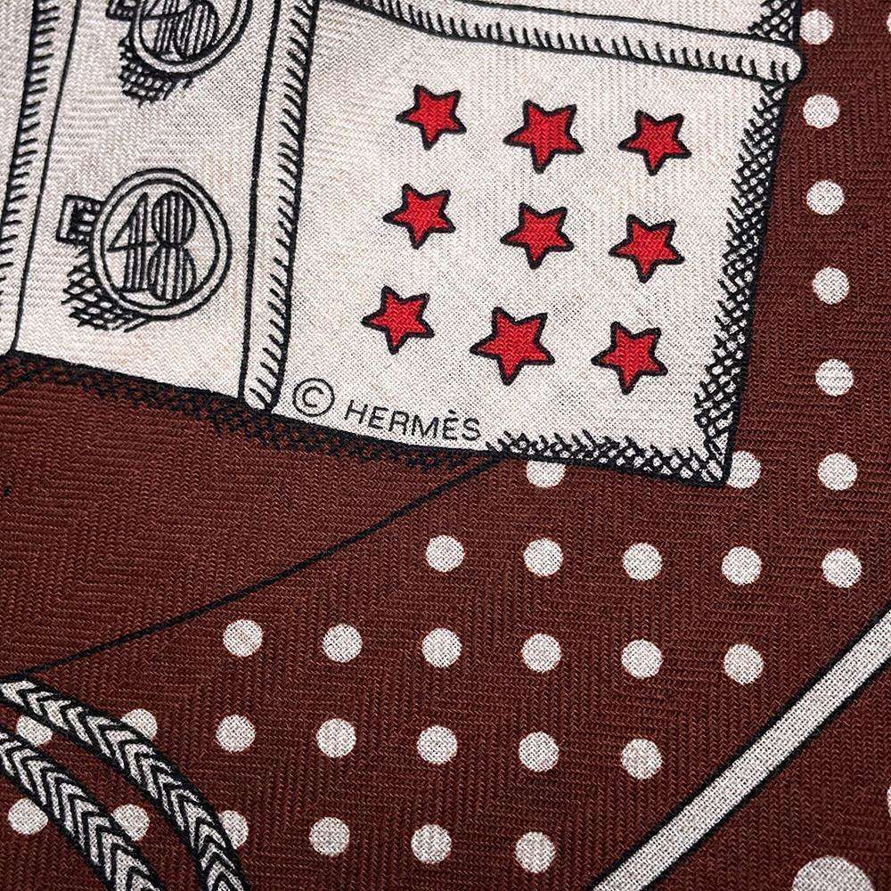 エルメス ストール カレ140 ズアヴとドラゴン バンダナ ZOUAVES