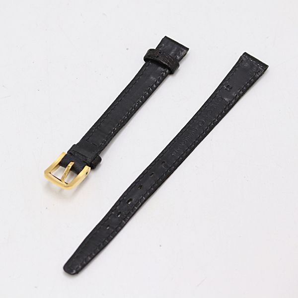 オメガ 純正ベルト レザー ブラック 10mm用 レディース腕時計 2000000 NSK KMR