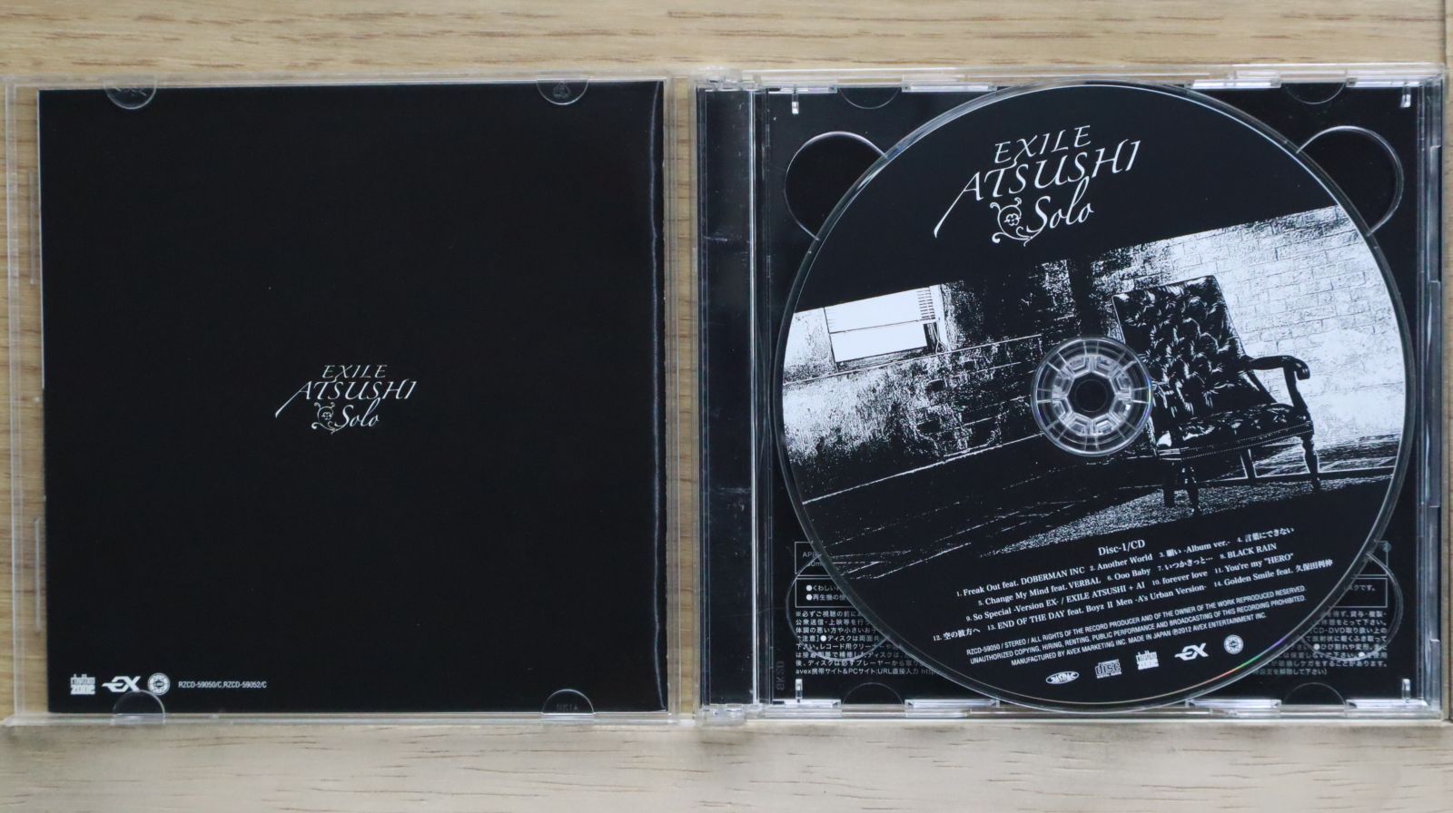 中古CD☆エグザイル・アツシ/EXILE ATSUSHI□ Solo 【RZCD59050