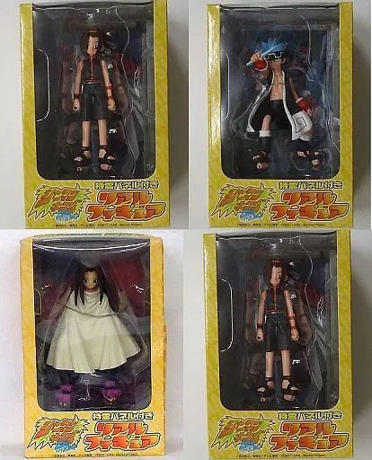 BANPRESTO - シャーマンキング　リアルフィギュア　全4種 コンプセット 中古】フィギュア 全4種セット 「シャーマンキング」 リアル