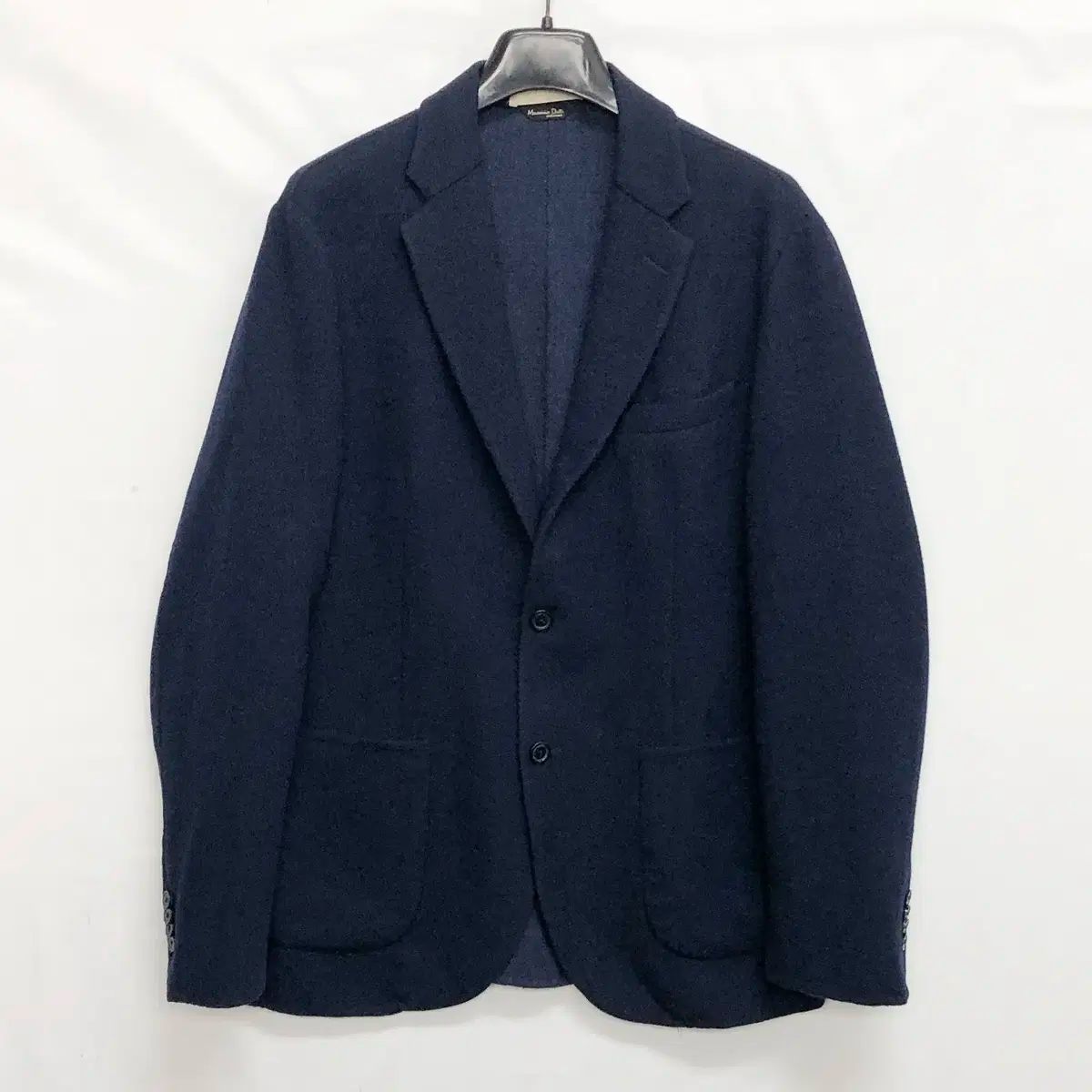 【雷市場（ポンジャン）商品韓国直送】 Massi Modutti(マッシモ ドゥッティ) ウール ジャケット ネイビー/メンズ 105 /チルパル・リリーフ