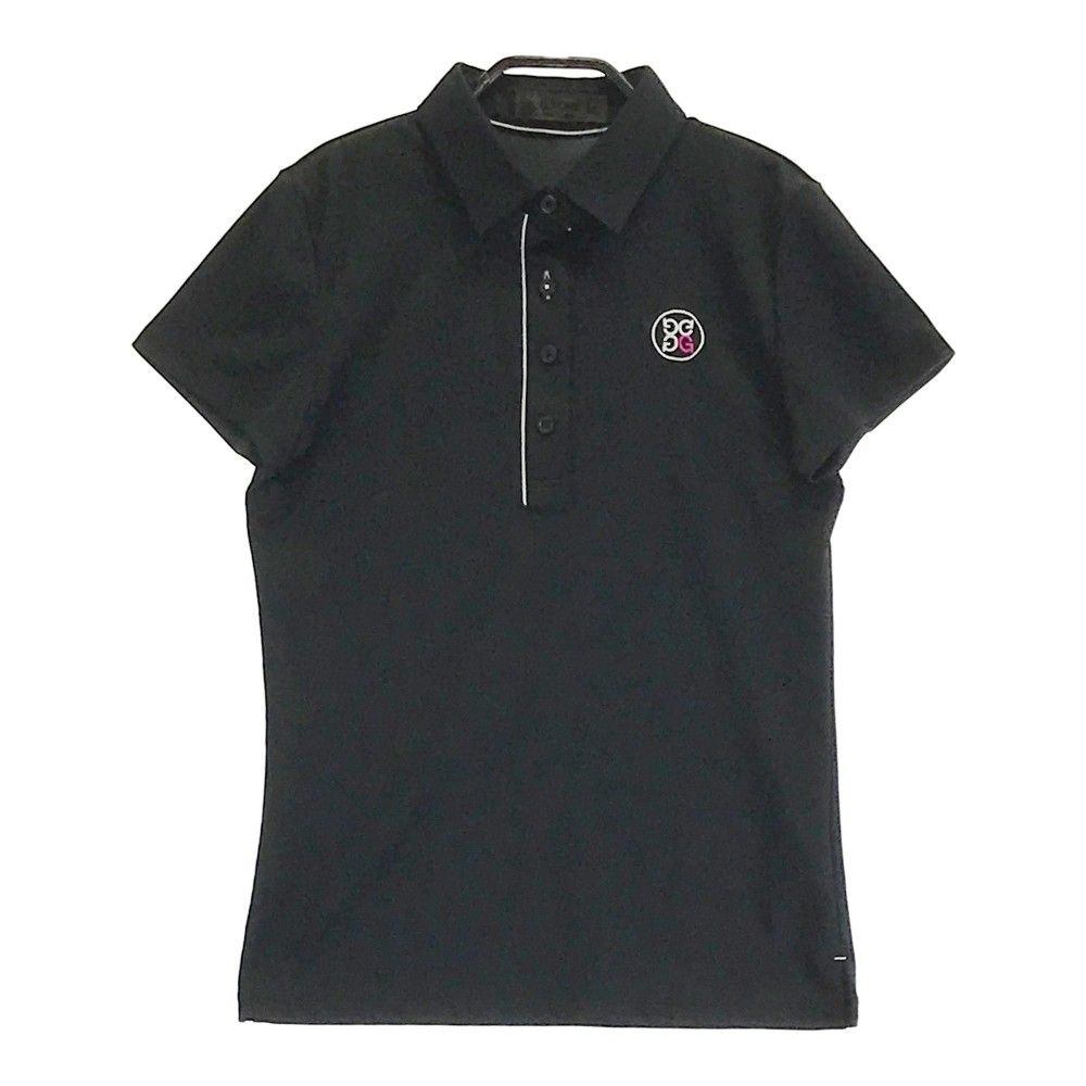 サイズ：38 G/FORE ジーフォア 半袖ポロシャツ ブラック系