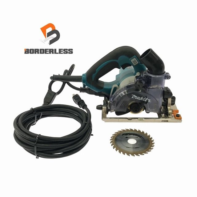 makita マキタ 100V 100mm 防じんマルノコ KS4000FX 延長コード付 コード式 防塵マルノコ 集じん丸のこ 集塵丸のこ 108465