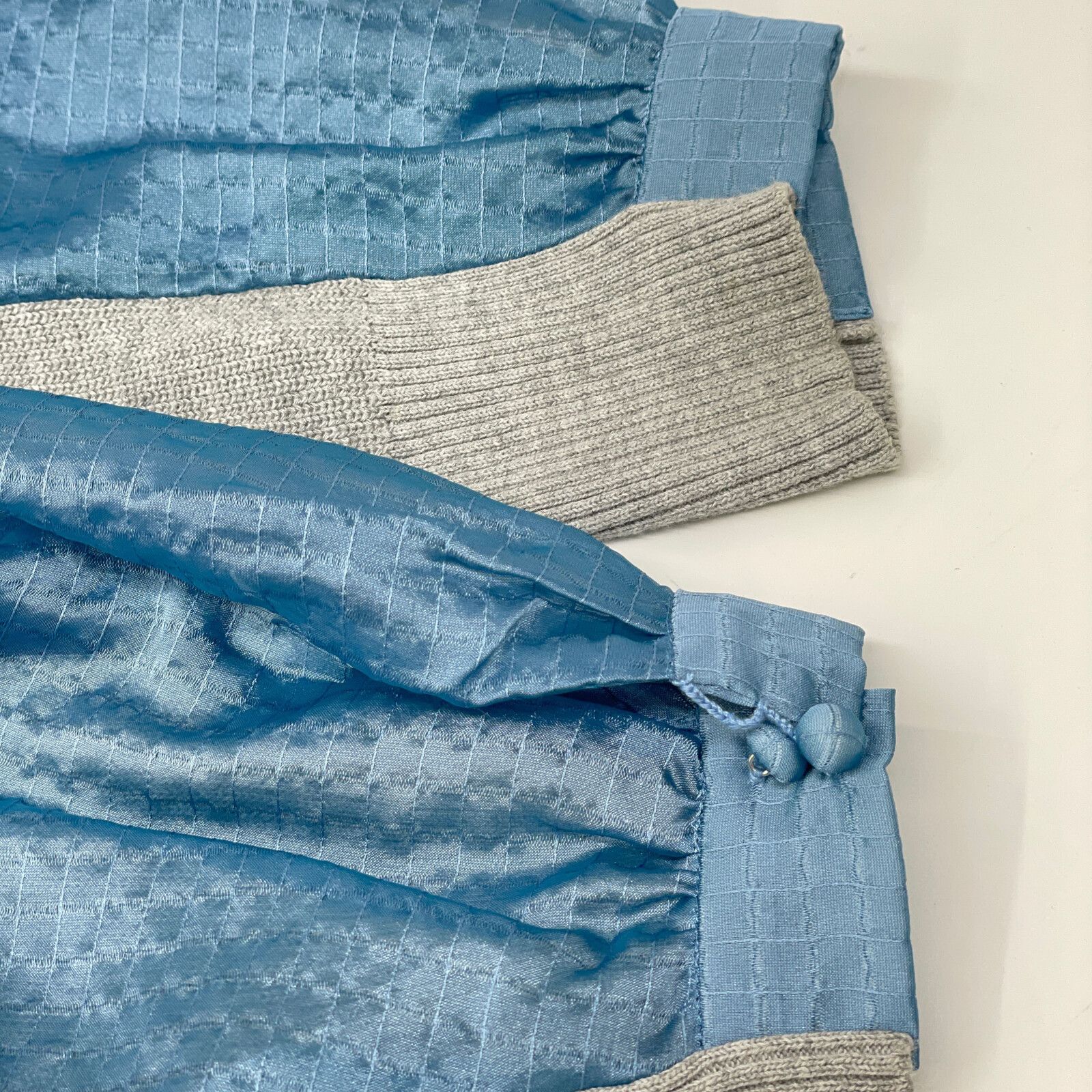 sacai サカイ 18-03804 素材切替フリルデザインニット 1 - メルカリ