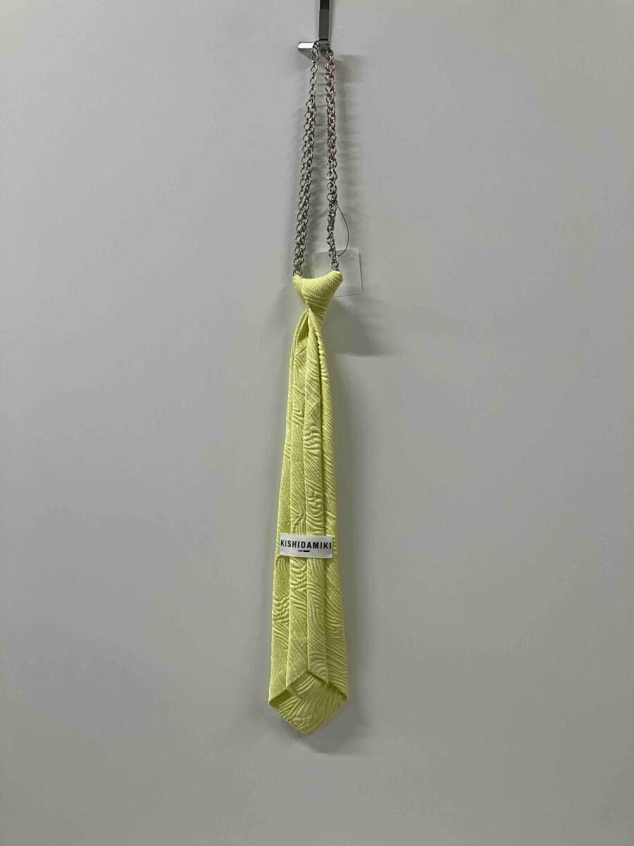 KISHIDAMIKI チェーンネクタイ chain tie - black | KISHIDAMIKI