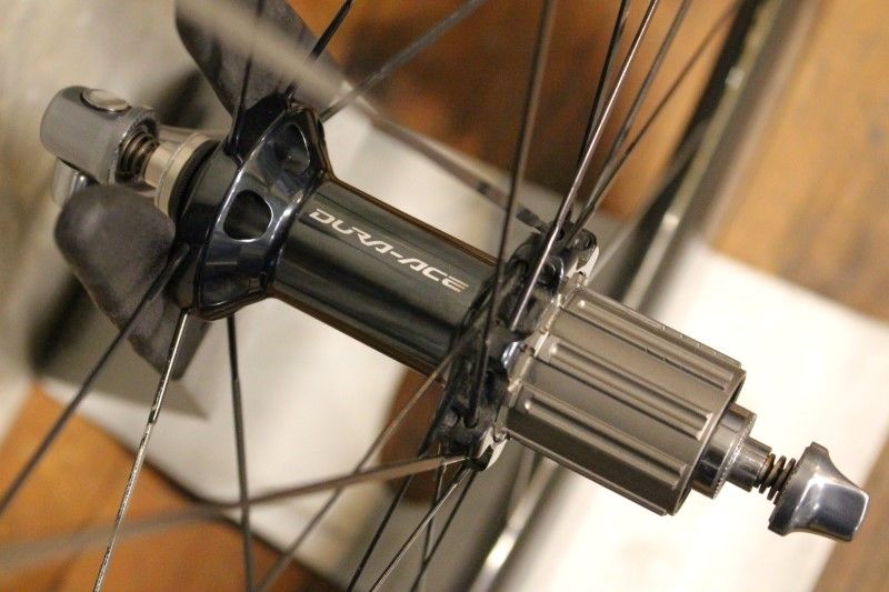 デュラエース C75ペア　シマノ１１速　チューブラー シマノ SHIMANO デュラエース DURA-ACE WH-9000 C75 カーボン