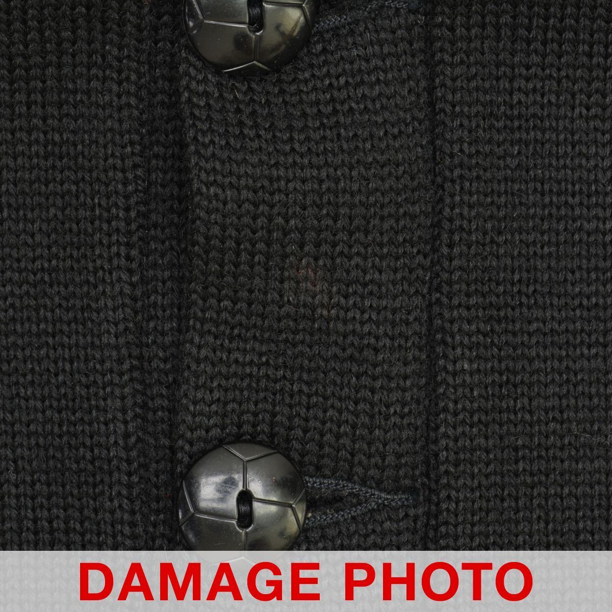 Dehen 60s レタードニット 長袖カーディガン 60年代 Dehen レタードニット ウール カーディガン