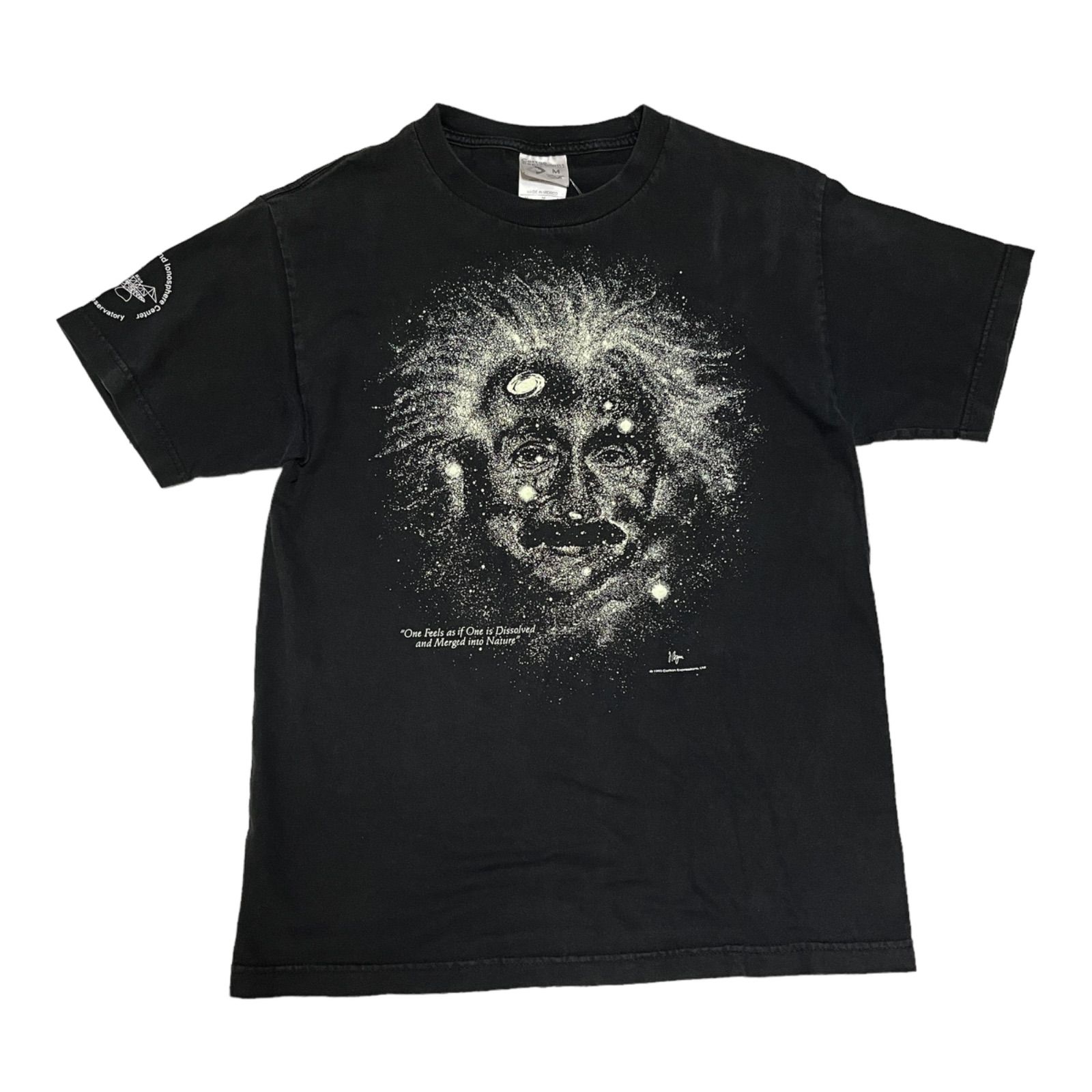 【Einstein】90s〜00s Luminous print T Shirt X-Large "Einstein"