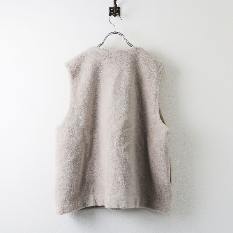 2023AW ネストローブ nest Robe ウールフリースベスト F