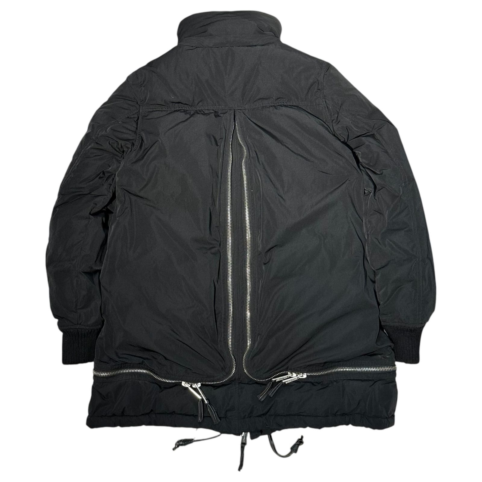 DSQUARED2(ディースクエアード) 10AW Big Fur Hood Nylon Down
